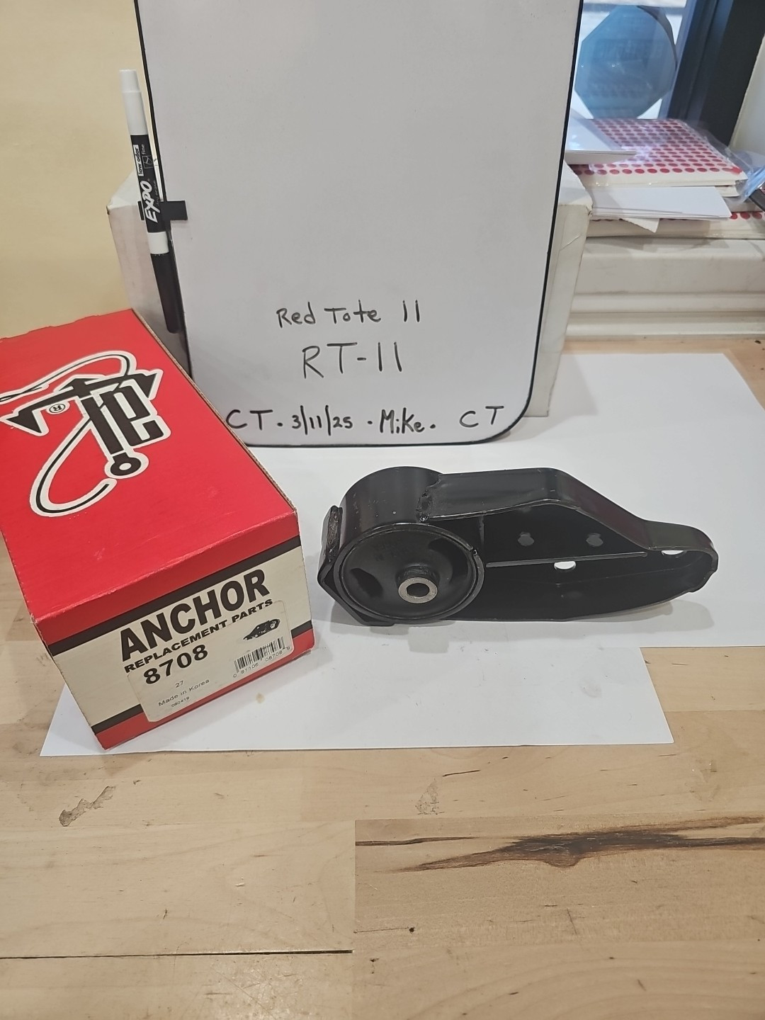 Automatic Transmission Mount Anchor 8708 fits 93-02 Nissan Quest 3.0L-V6