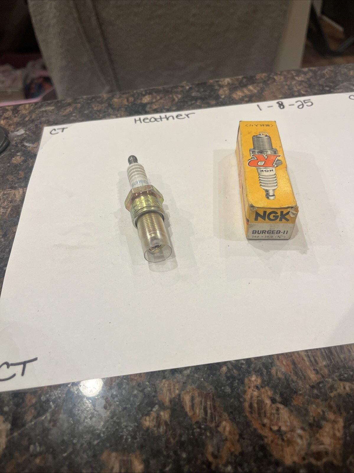 BUR6EB-11 NGK Automotive Spark Plug-Standard - Image 3