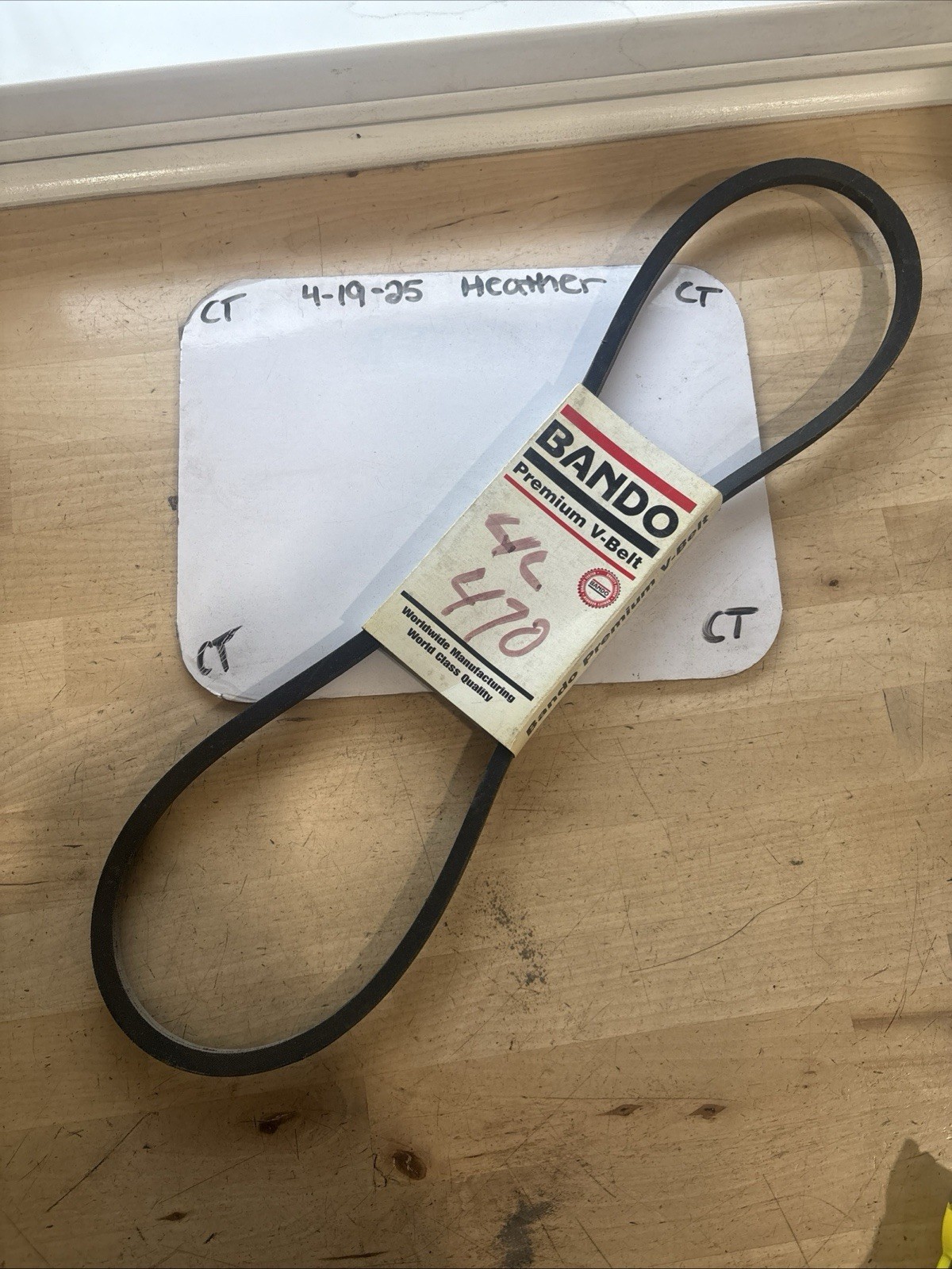 Bando Premium V-Belt 4L470 - Image 4