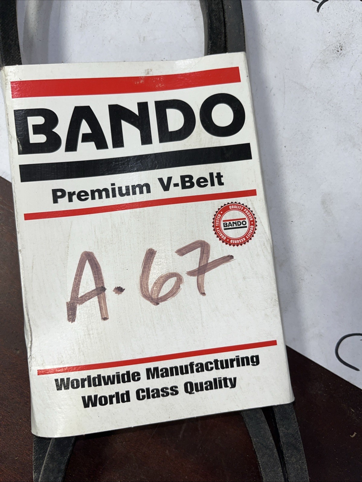 Bando V Belt A67 - Image 3
