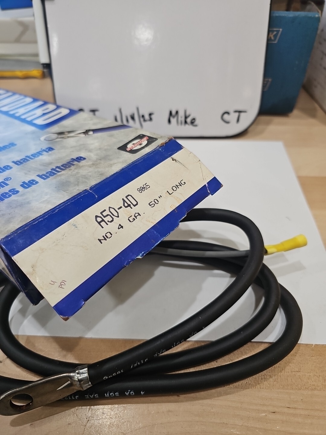 Battery Cable Standard A50-4D 4 Gauge 50" Long - Image 3