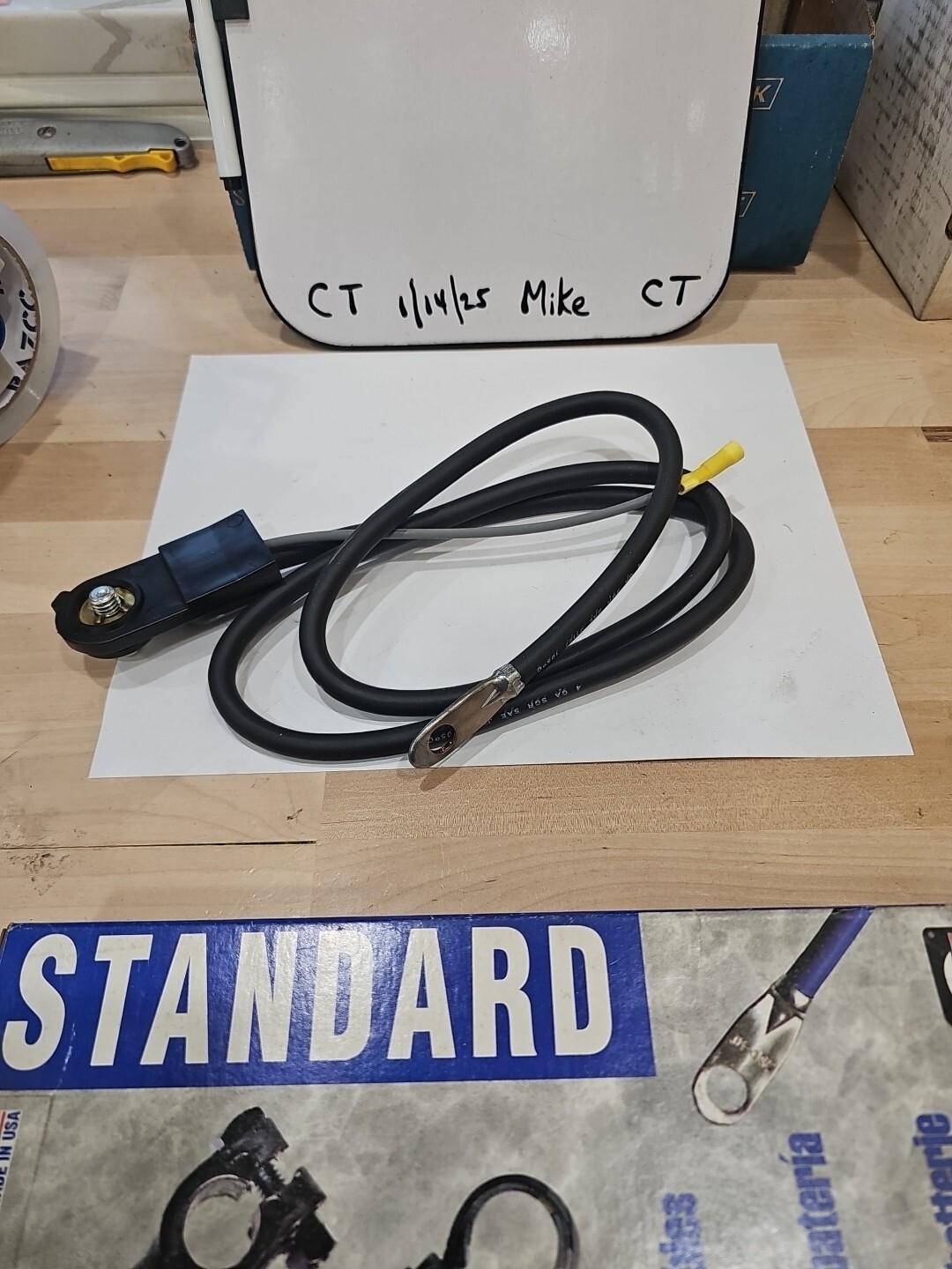 Battery Cable Standard A50-4D 4 Gauge 50" Long