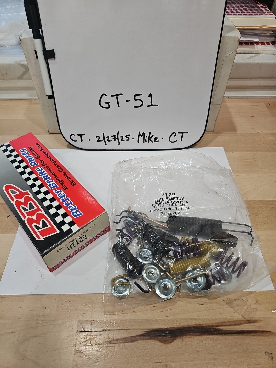 Better Brake Parts 7129K All In One Kit