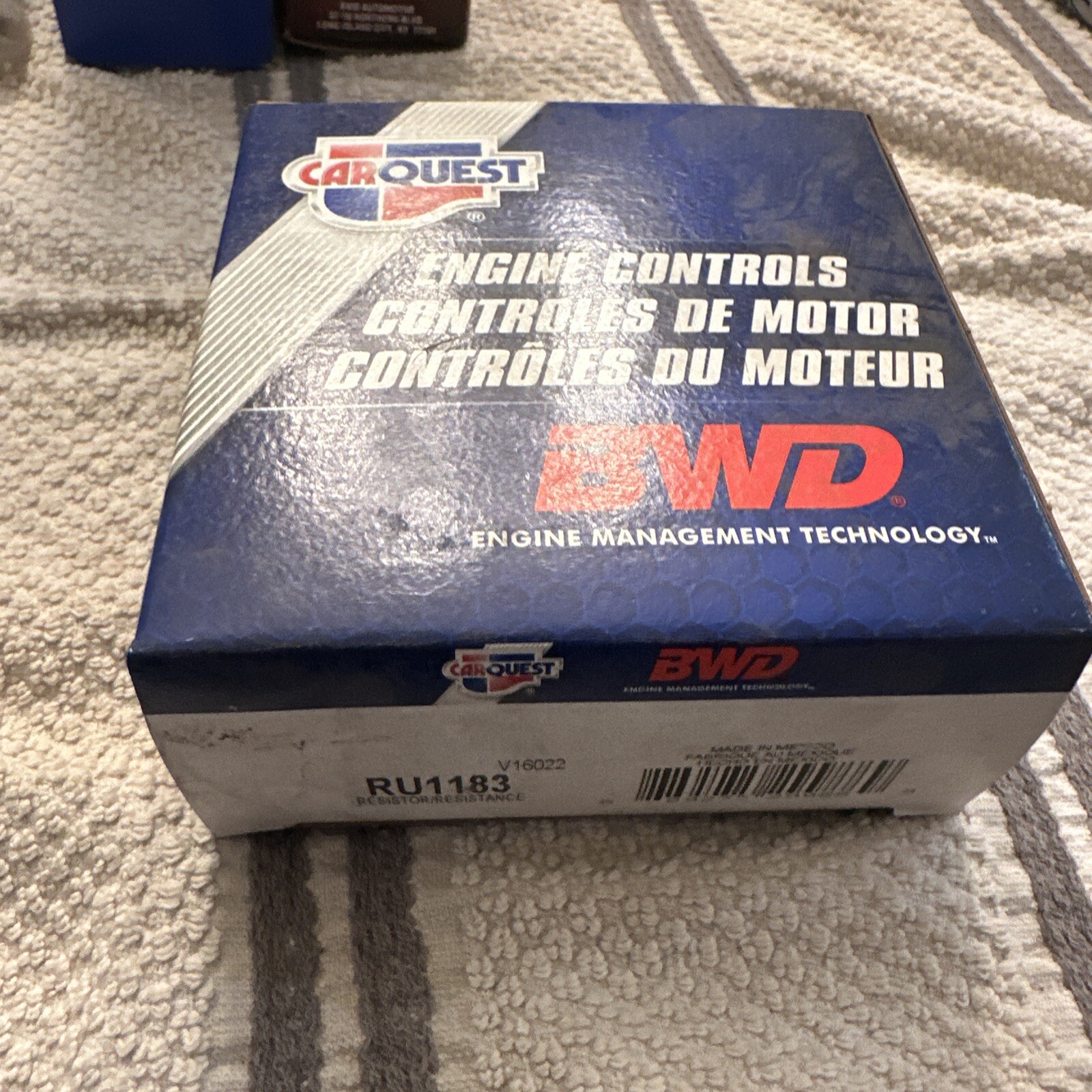 Blower Motor Resistor with 5 wire Direct Fit BWD RU1183 Car Quest - Image 5