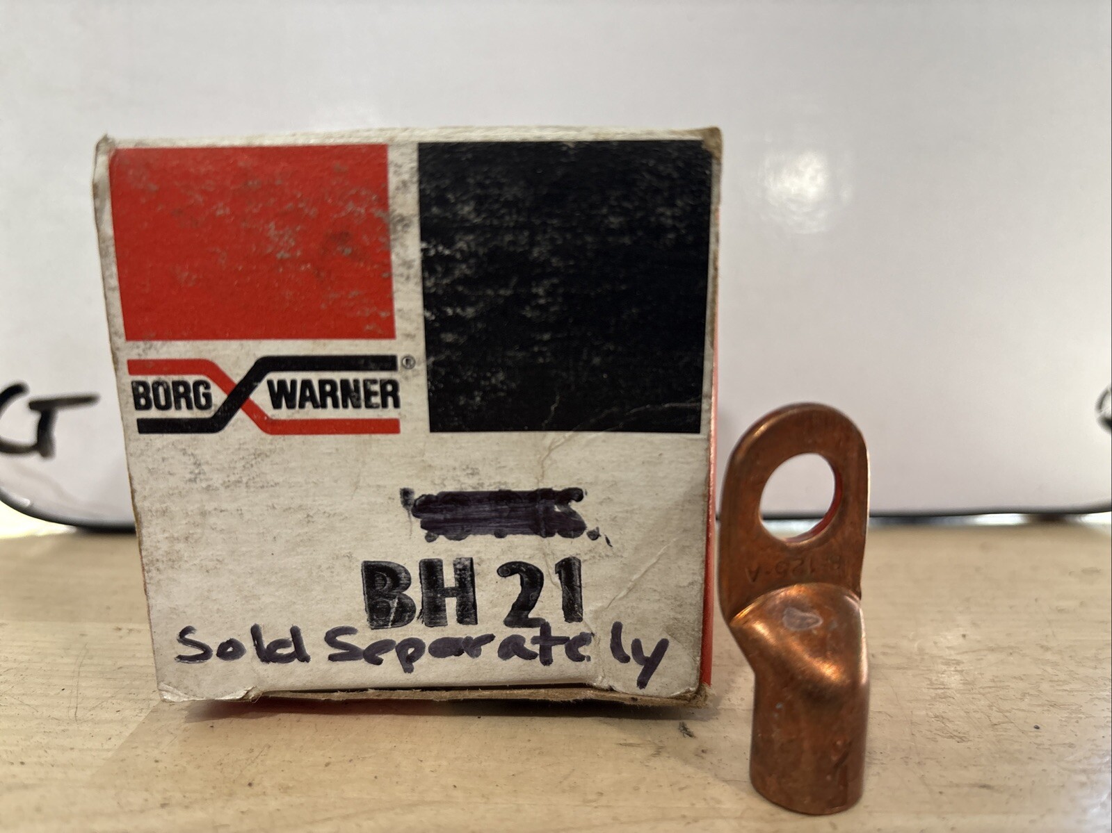 Borg Warner BH21 Copper Battery Terminal Lug - Image 3