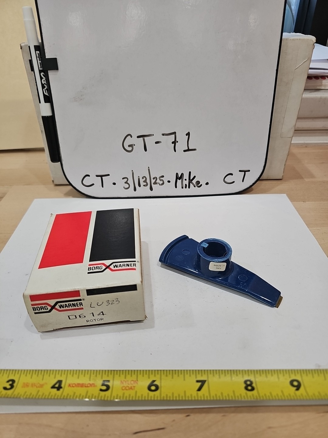 Borg Warner D614 Distributor Rotor (Standard LU323)