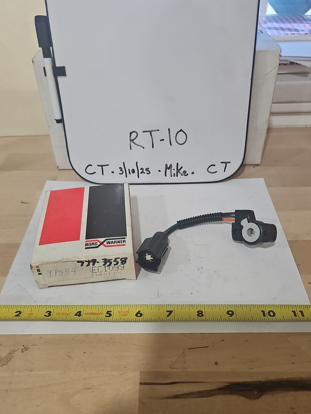 Borg Warner Throttle Position Sensor EC1099 (TPS54) For 95 Ford F150