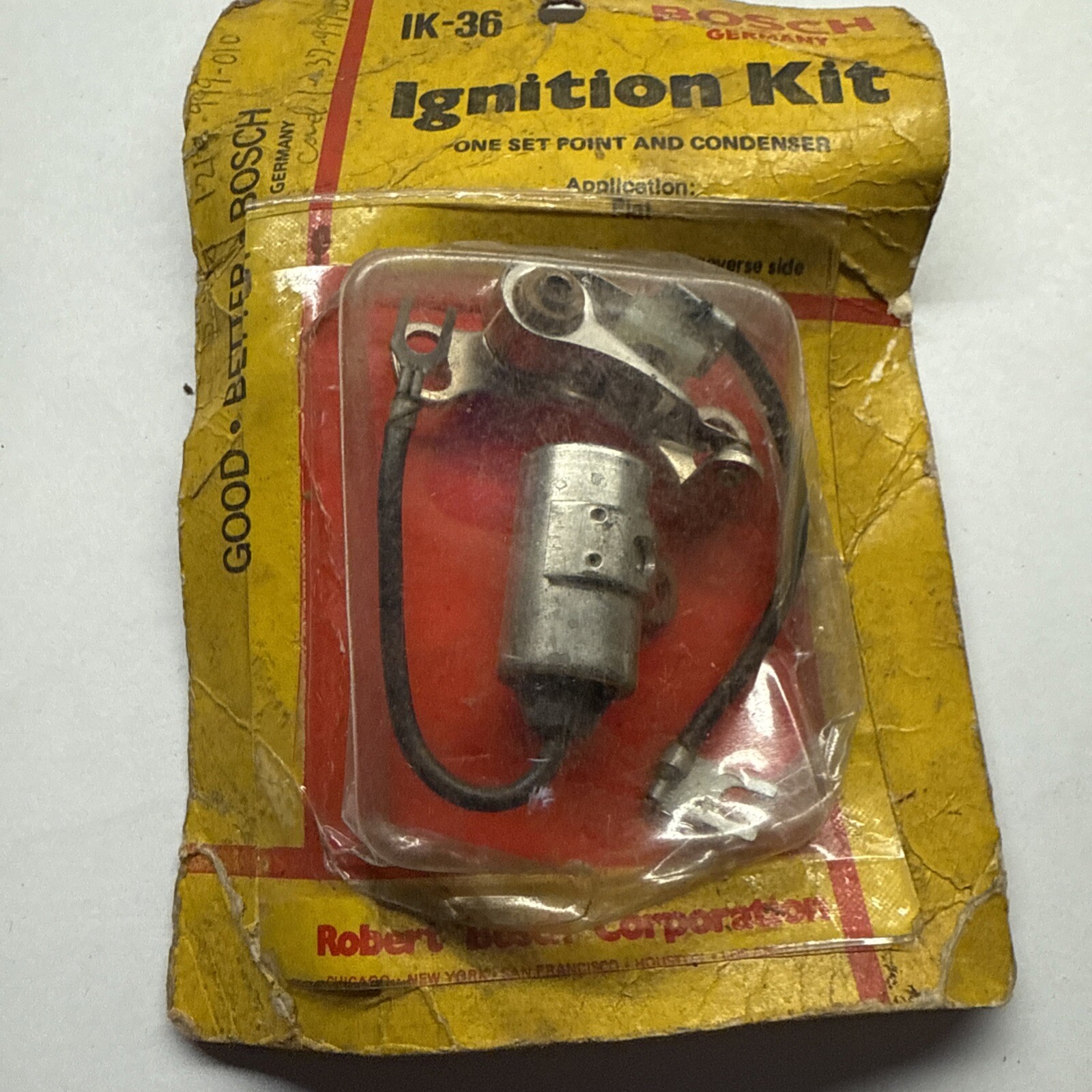 Bosch Brand Ignition Tune Up Kit Fits Fiat 124 & 850 1967-1970 IK36 - Image 3