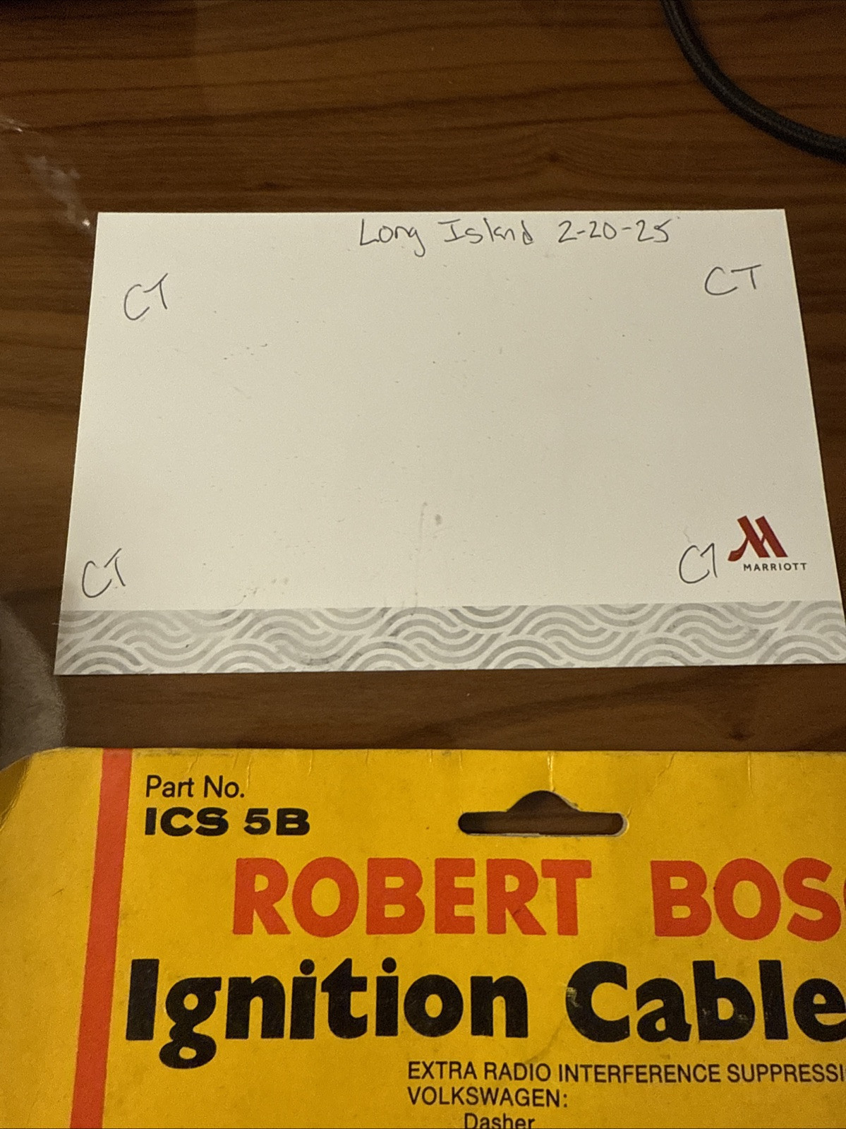 Bosch Ignition Cable Set - Part ICS5B - NOS