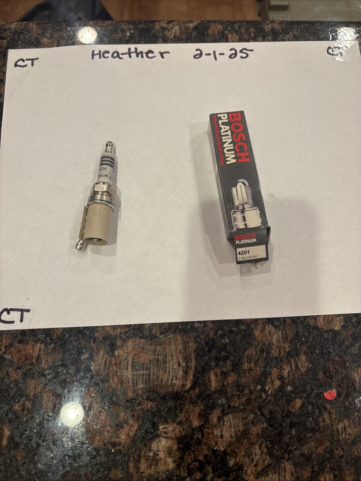 Bosch Platinum Spark Plug 4201