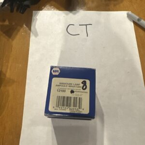 (Box of 8) NAPA Box Of Map Light Miniature Bulb 12100