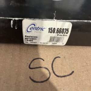 Brake Hydraulic Hose-Premium Centric 150.66075