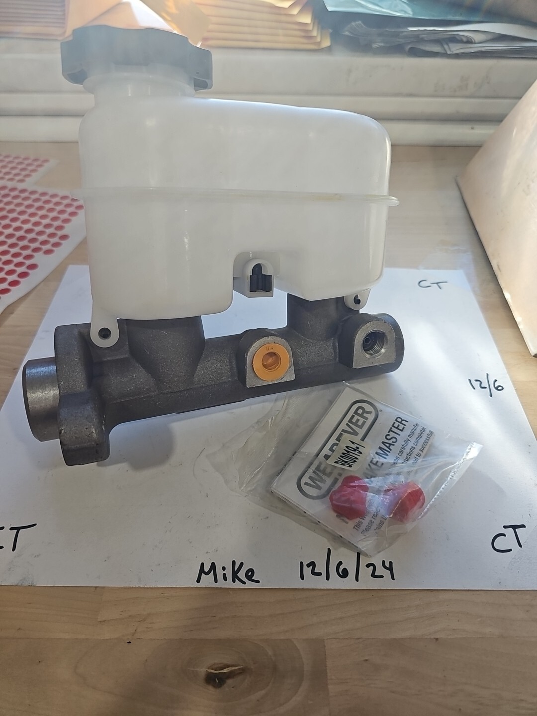 Brake Master Cylinder CARQUEST MCA630034