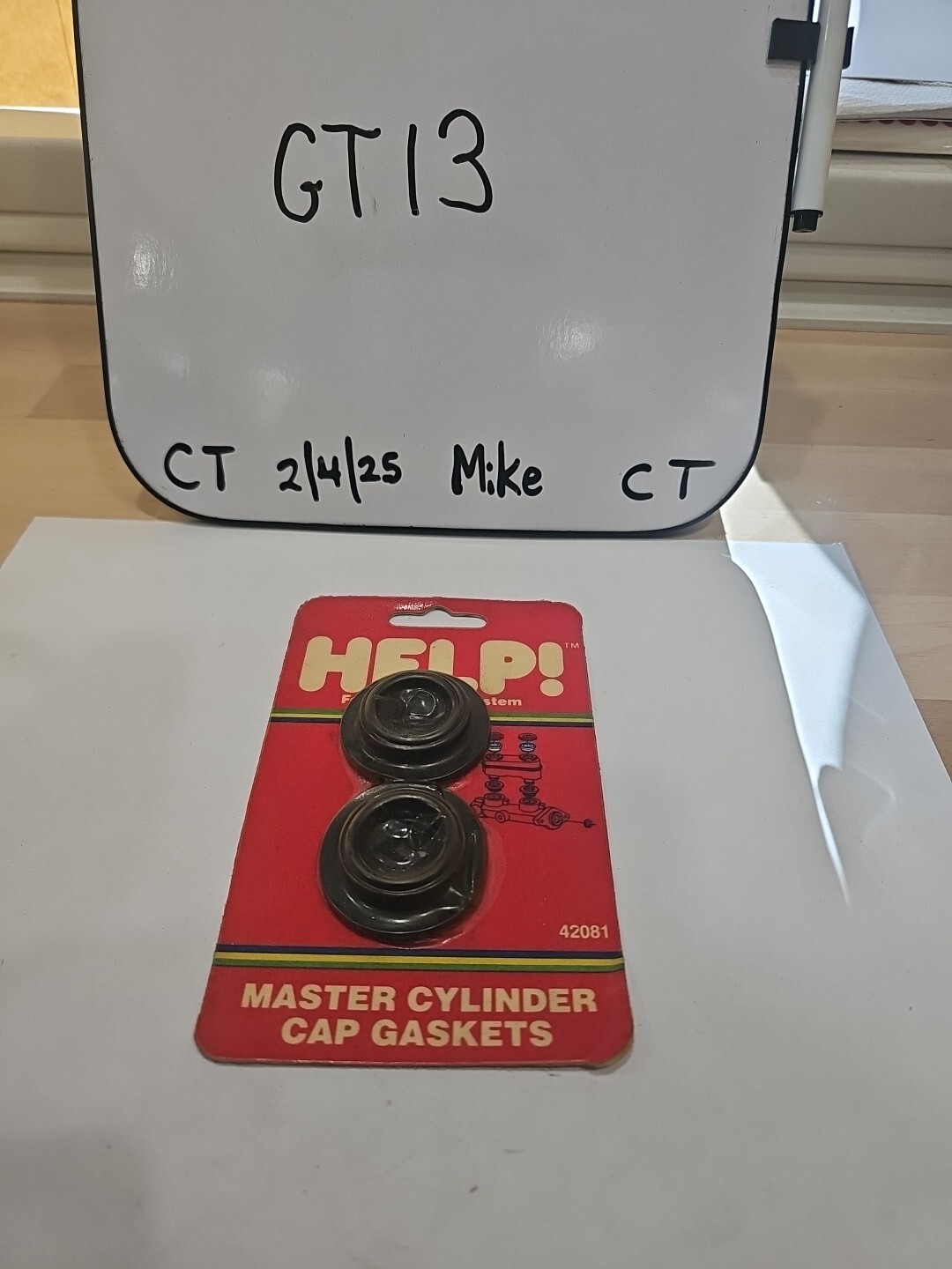 Brake Master Cylinder Reservoir Gasket-Cap Motormite/Dorman Help! 42081