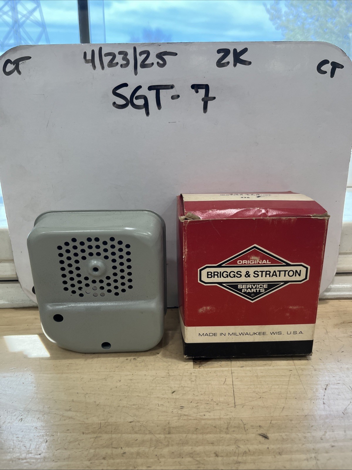 Briggs & Stratton 297274 Muffler/Exhaust NO Hardware (426)