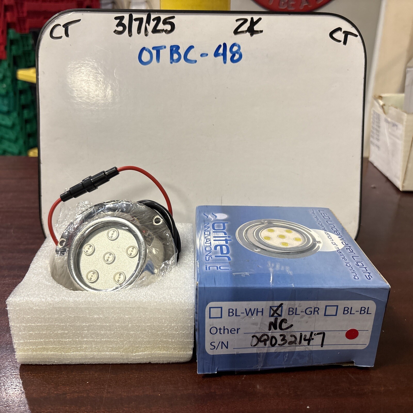 Briter Innovations LED Underwater Light BL-GR (NC) 09032147 - Image 3