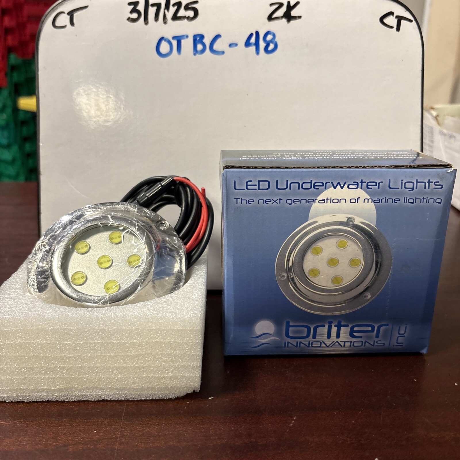 Briter Innovations LED Underwater Light BL-WH 1020284