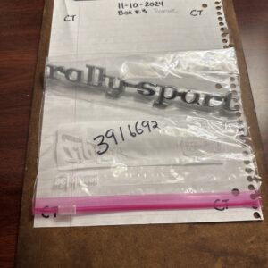 CAMARO RALLY SPORT EMBLEM NOS OEM 3916692 Genuine Gm Brand New!! Open Box