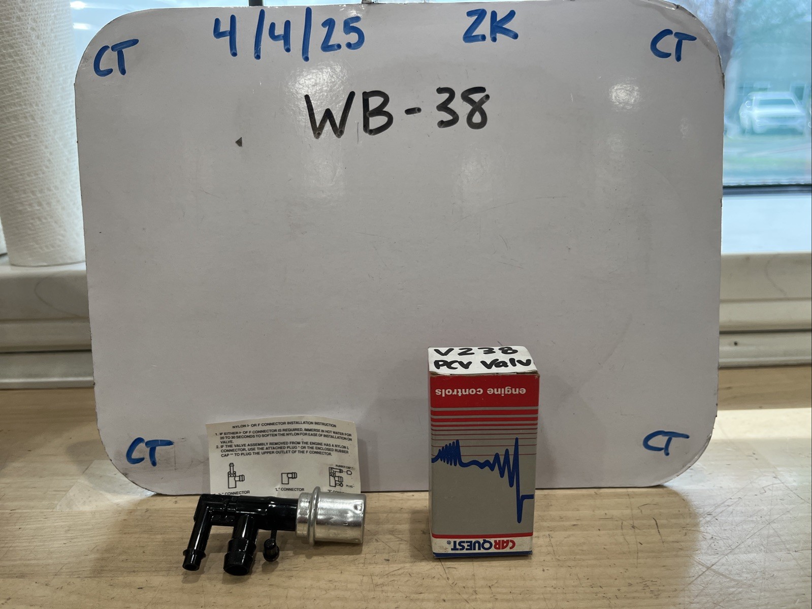 CARQUEST PCV Valve V238