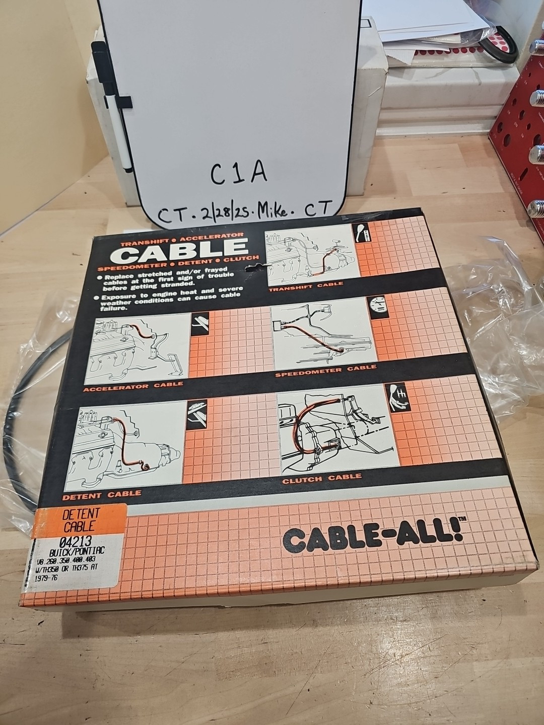 Cable-All! Detent Cable 04213 Buick/Pontiac V8 76-79 Th350/375 AT