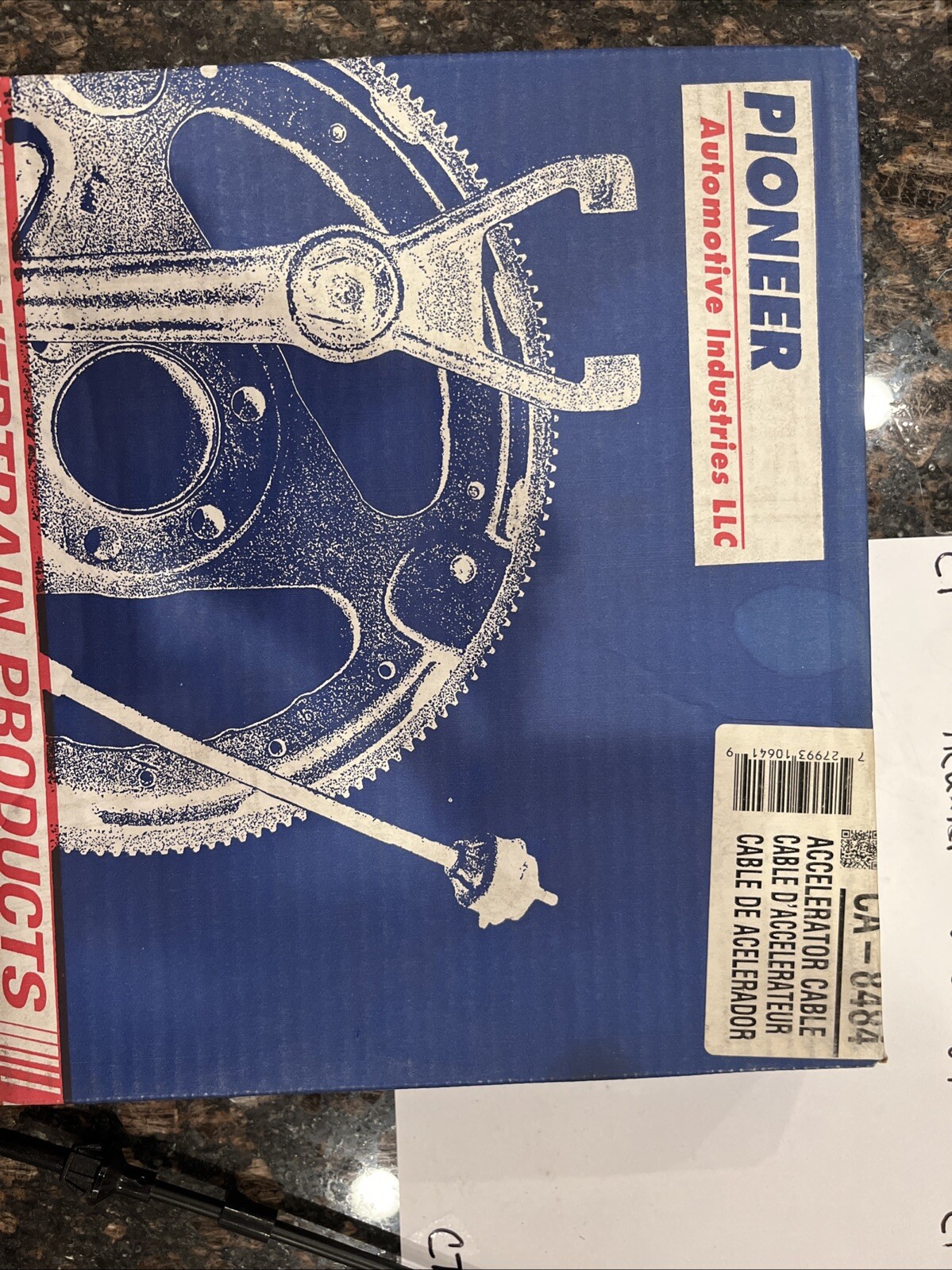 Carburetor Accelerator Cable Pioneer CA-8484 - Image 3