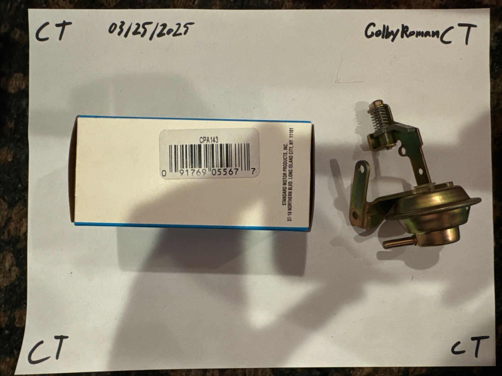 Carburetor Choke Pull-Off Standard CPA143 - Image 4
