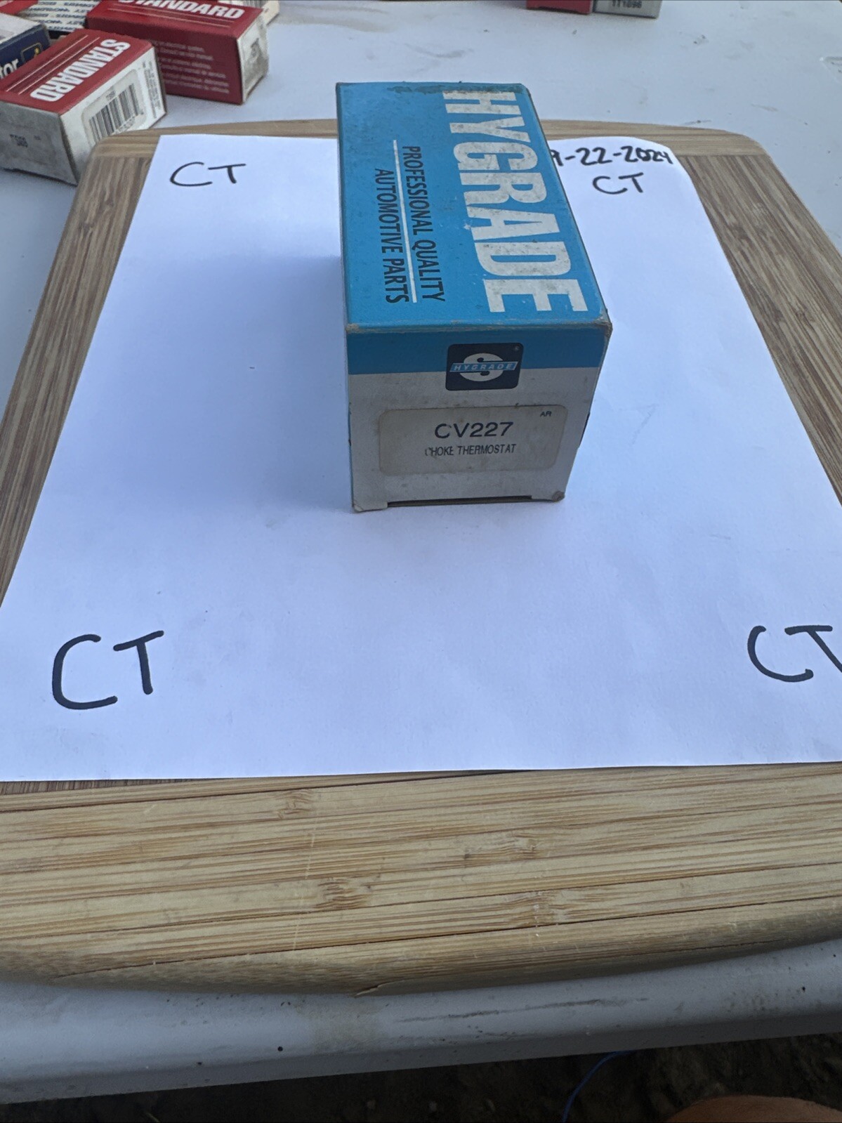 Carburetor Choke Thermostat Standard CV227 - Image 4