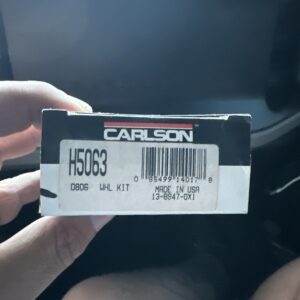 Carlson H5063 Disc Brake Caliper Guide Pin Kit For Select 95-08 Ford Kia Models