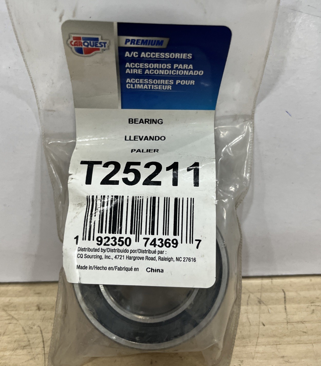 Carquest Premium Bearing T25211 - Image 3