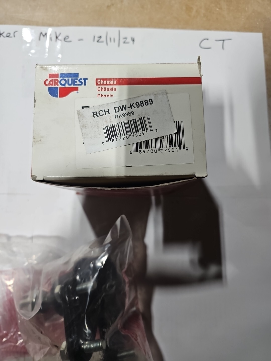 Carquest Suspension Ball Joint Front Lower DW-K9889 fits 95-02 Kia Sportage - Image 5