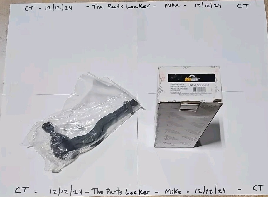 Carquest/Driveworks Tie Rod End DW-ES3387RL