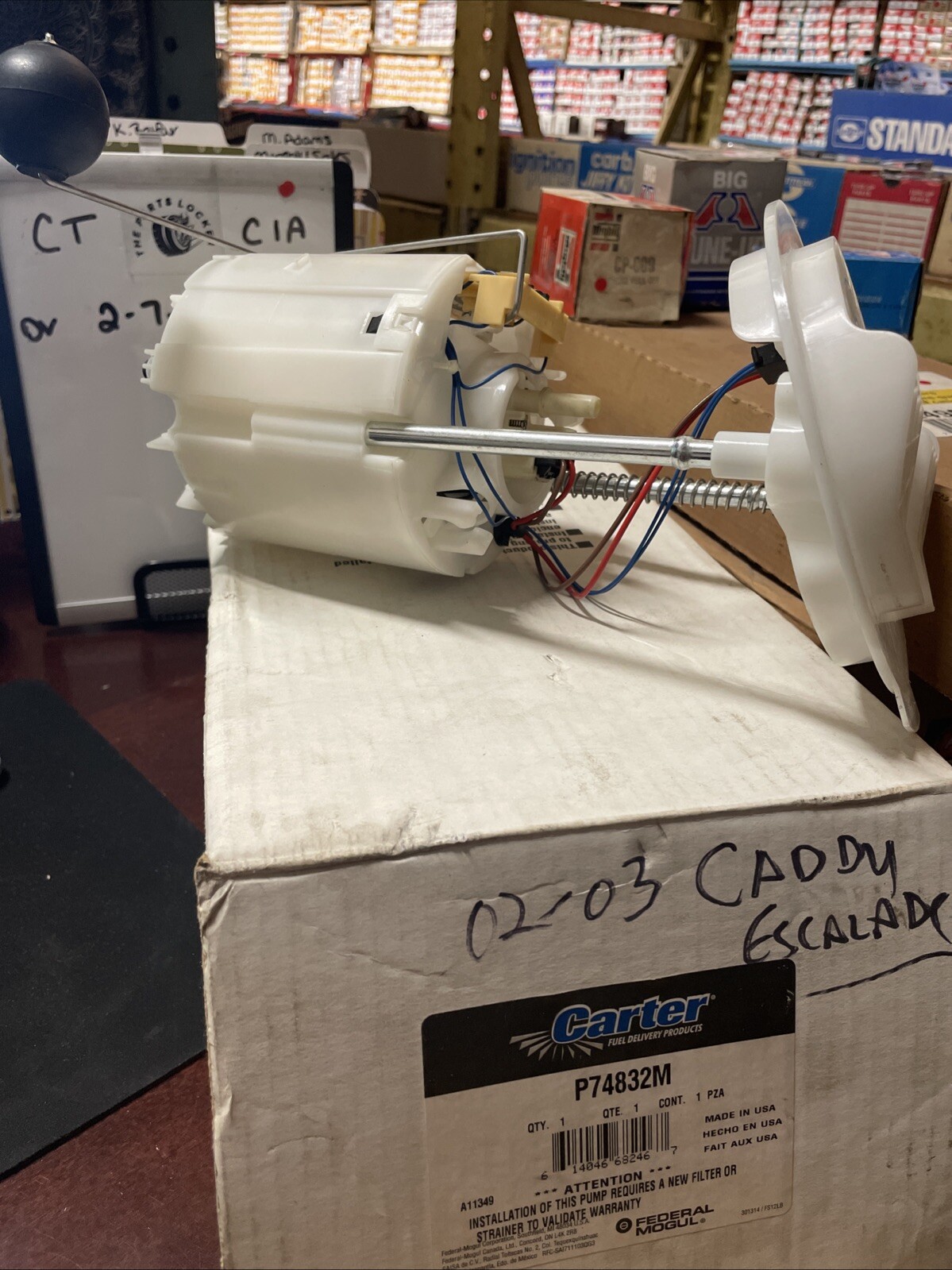 Carter Fuel Pumps P74832M Fuel Pump Module Assembly