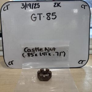 Castle Nut .85” inner 1.41” outer .71” height