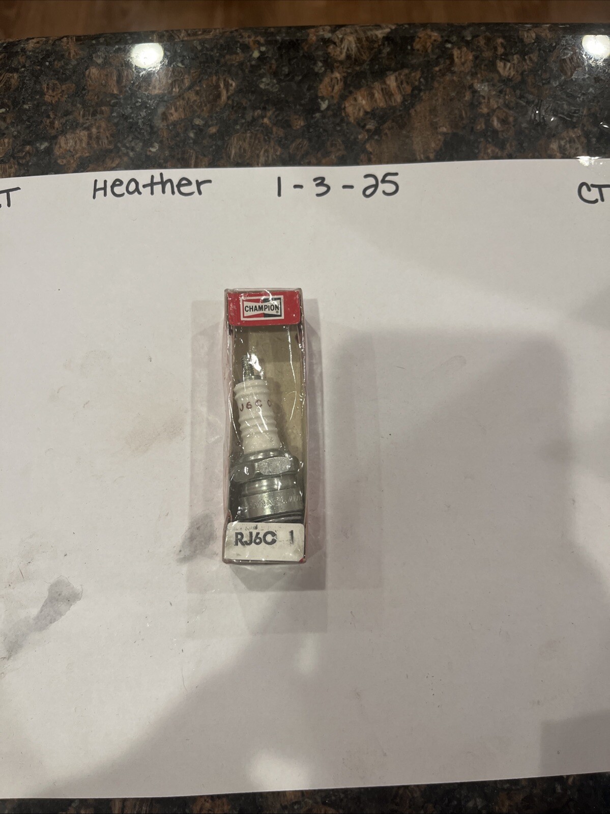 Champion 102 RJ6C Spark Plugs Copper