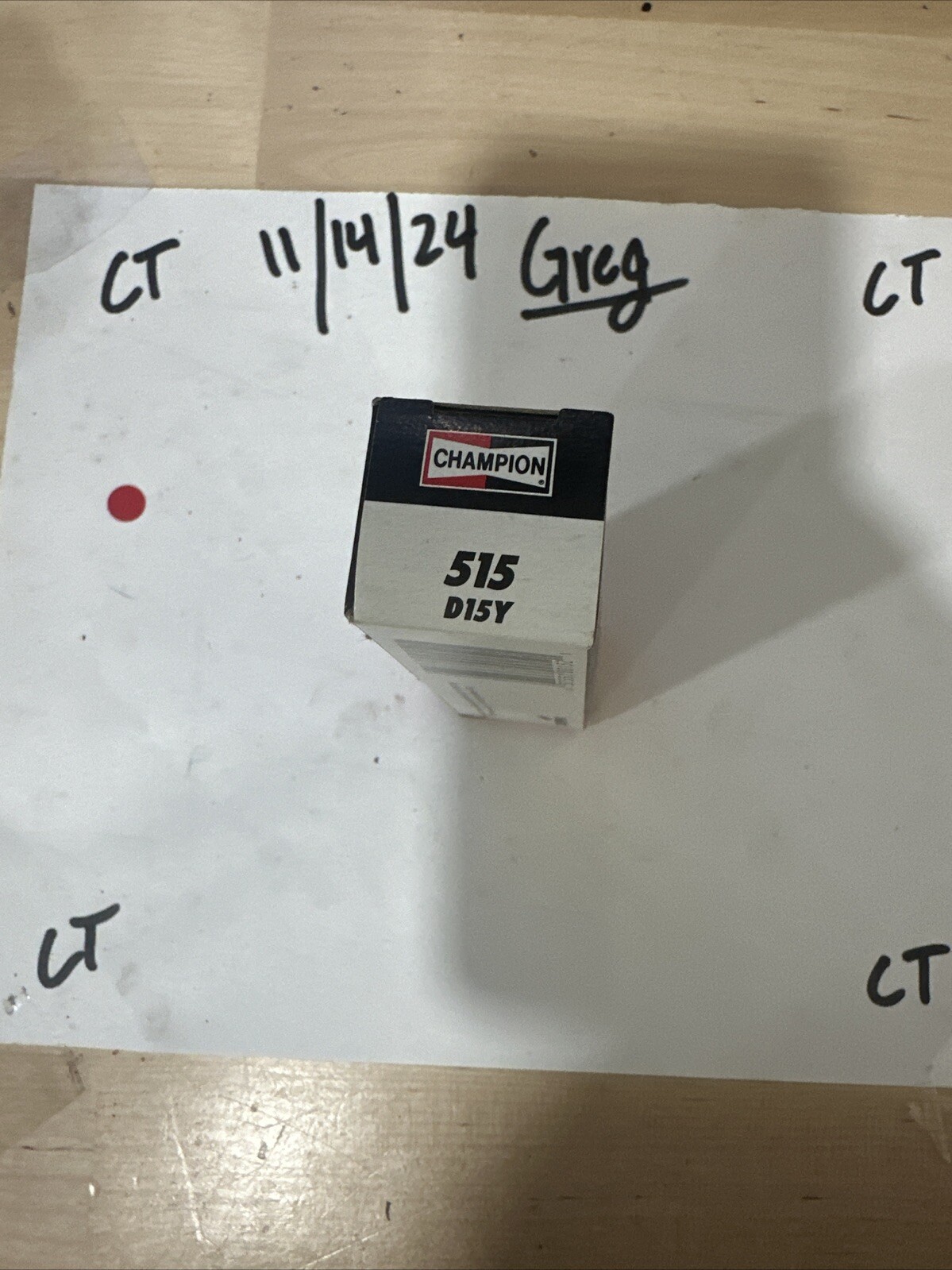 Champion 515 D15Y IND/AGRI SPARK PLUG