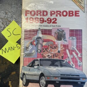 Chilton and Ford Probe Auto Repair Manuals Books, All US And Canadian Models