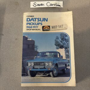 Clymer Datsun Pickups 1968-1977 Shop Manual Repair Service