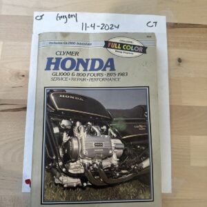 Clymer Honda GL1000 & 1100 FOURS 1975-1983 SERVICE REPAIR PERFORMANCE