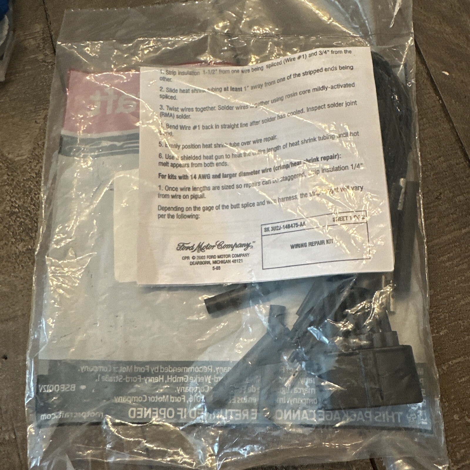 Connector Motorcraft WPT996 - Image 3