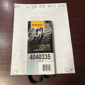 Continental Elite 4040335 Serpentine Belt 4 Rib 33.5 In