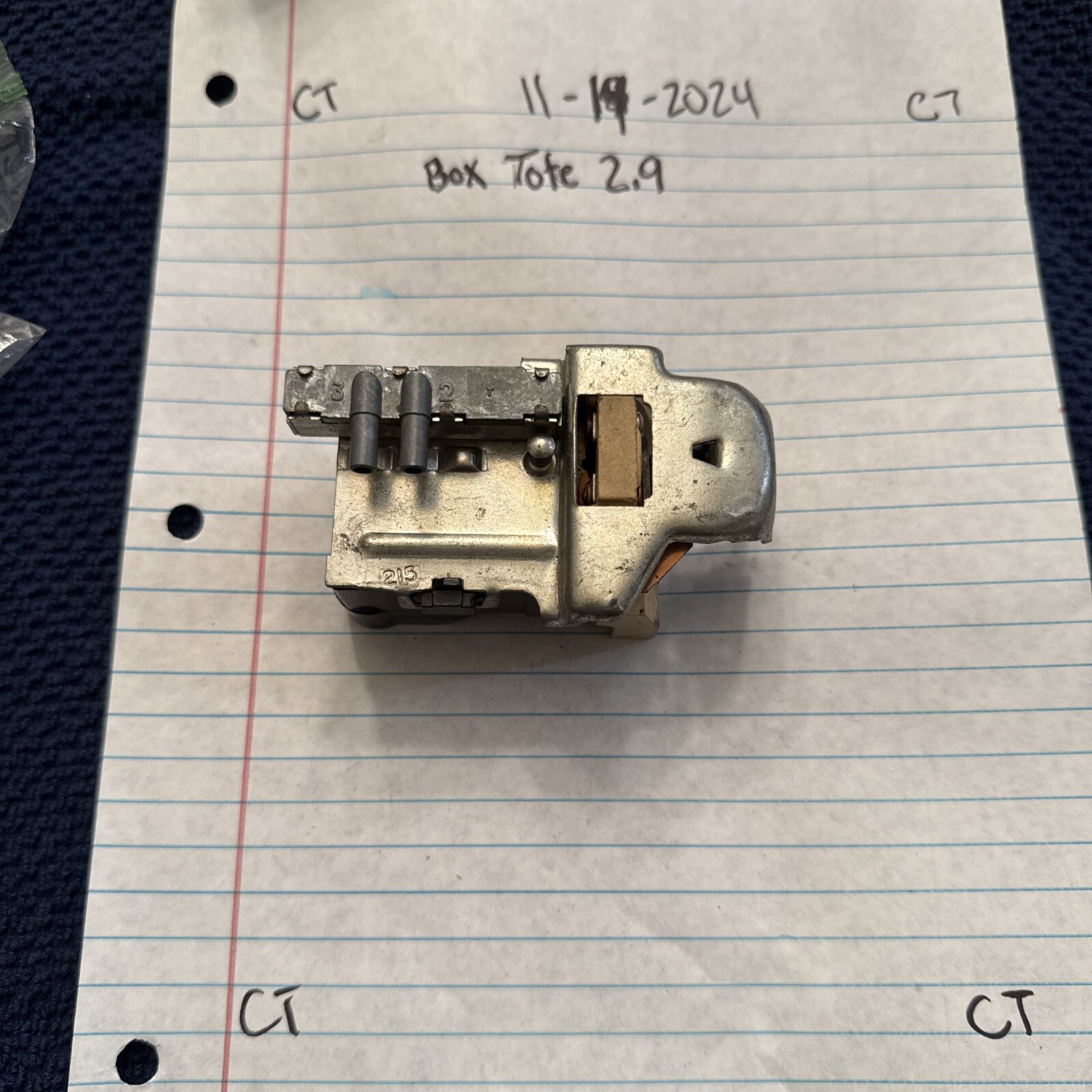 Corvette headlight switch - 1978-82 - NOS - GM# 1995215 - Image 4