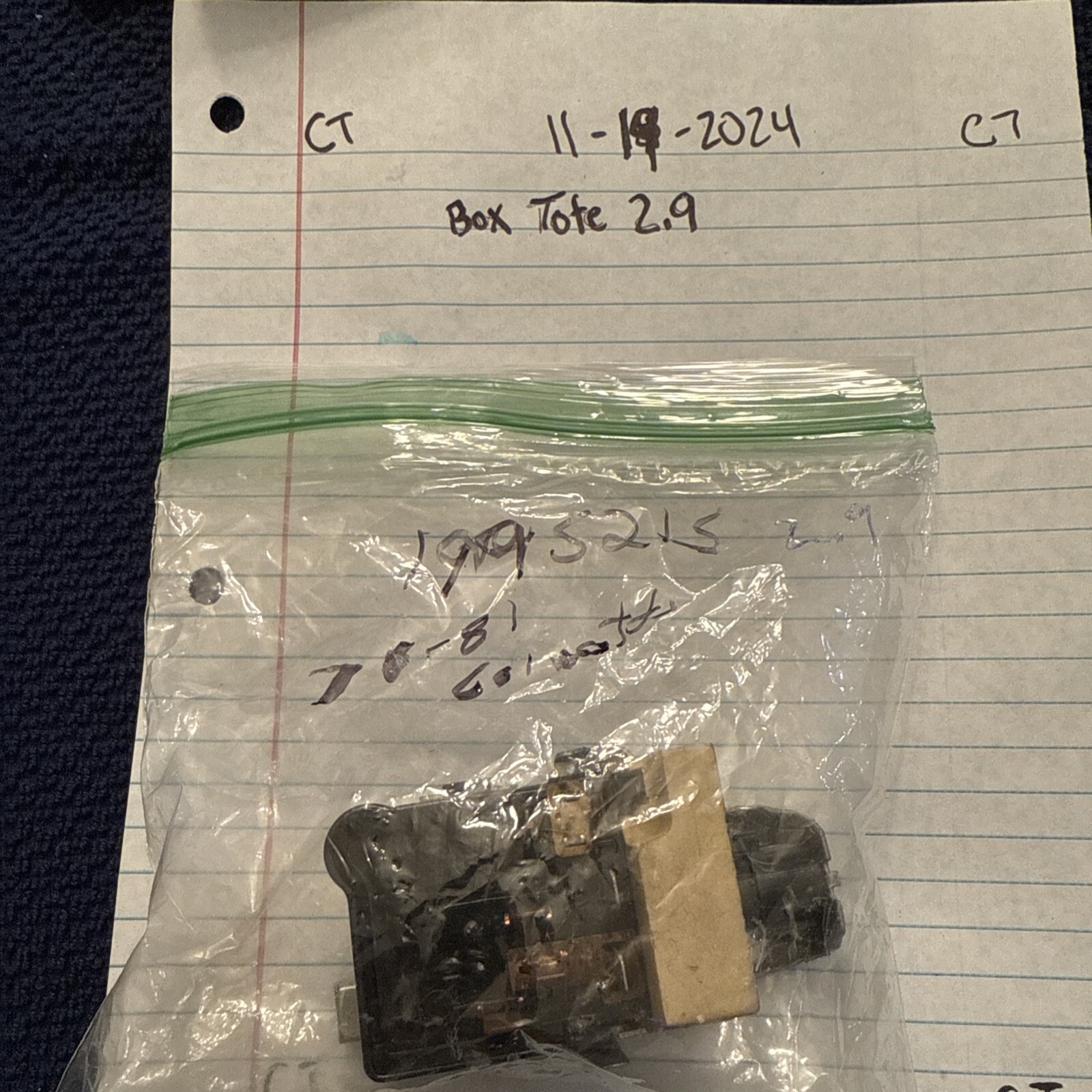 Corvette headlight switch - 1978-82 - NOS - GM# 1995215 - Image 7