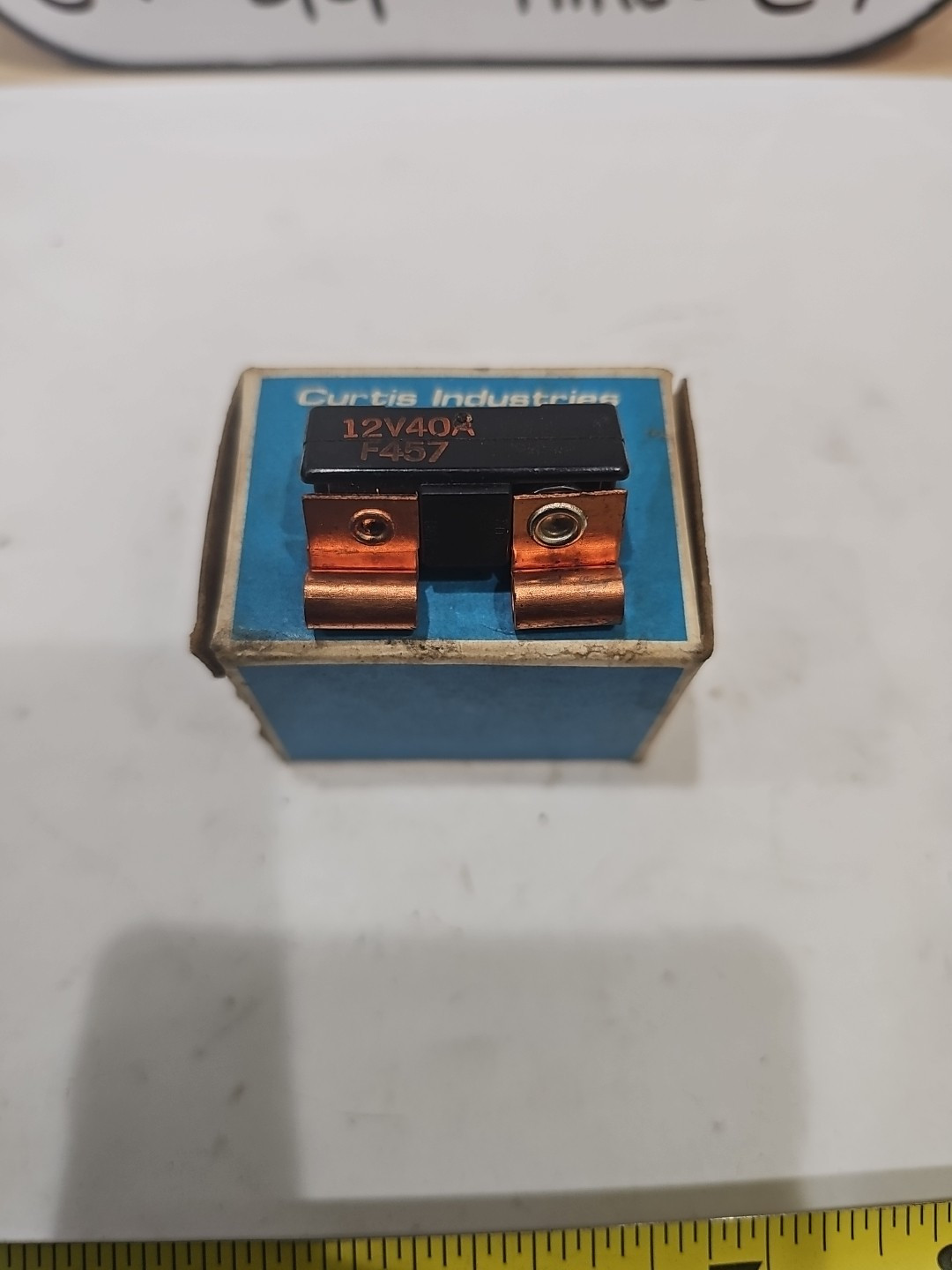 Curtis Circuit Breaker 40 Amp 12v F457 BR140 - Image 3