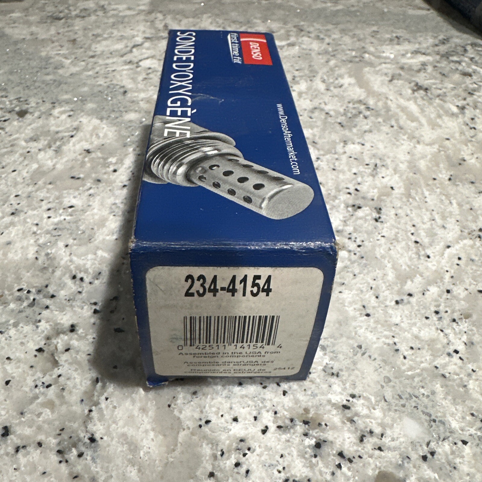 DENSO 234-4154 Oxygen Sensor 4 Wire, Direct Fit, Heated, Wire Length: 12.91