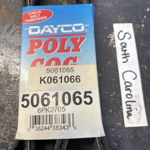 Dayco 5061065 6PK2705 Serpentine Belt Poly Cog