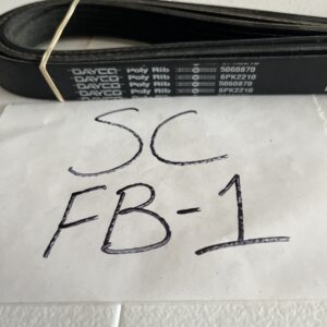 Dayco Poly-Rib Serpentine Belt Main Drive 5060870 (6PK2210)