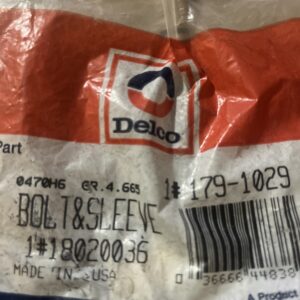 Delco /Genuine GM 18020036 Front Brake Caliper Bolt Disc Brake Caliper Guide Pin