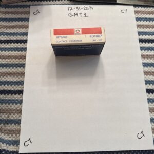 Delco Remy Gm Points D1007 #1876600 Corvette Chevelle Oldsmobile STILL SEALED