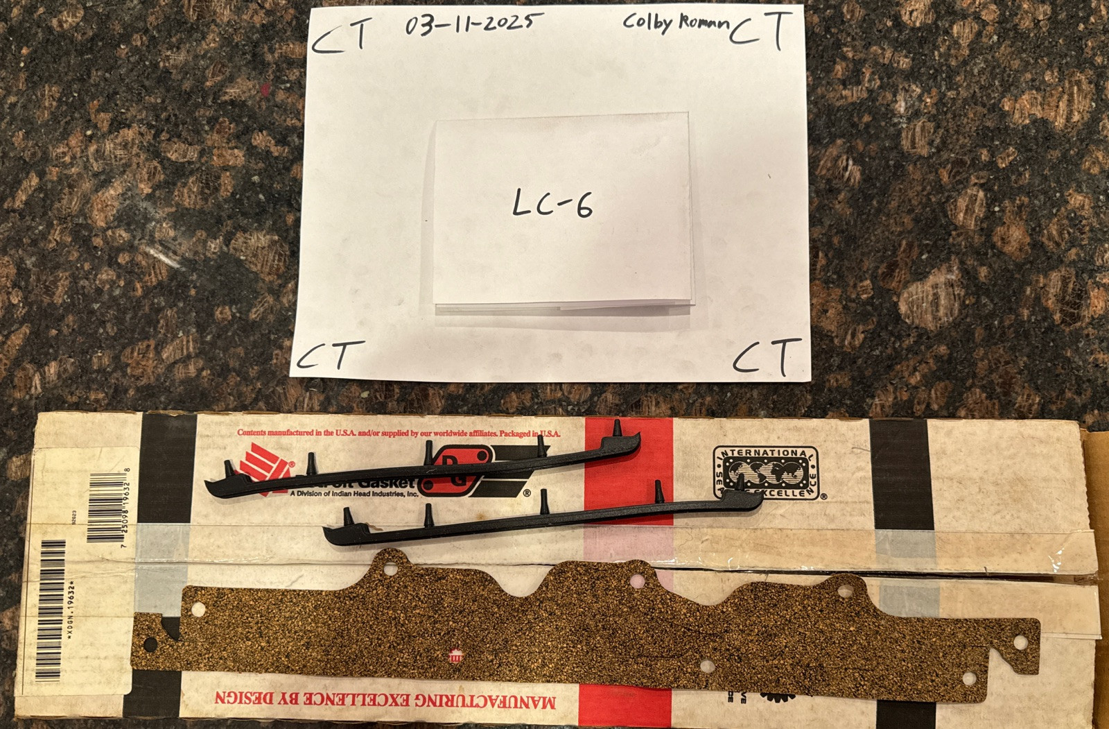 Detroit 19632 Valve Cover Gasket Set For 1989-92 Chrysler 135-153 CID 4 Cyl