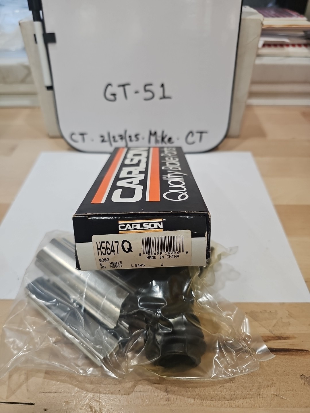 Disc Brake Hardware Kit Carlson H5647Q - Image 3